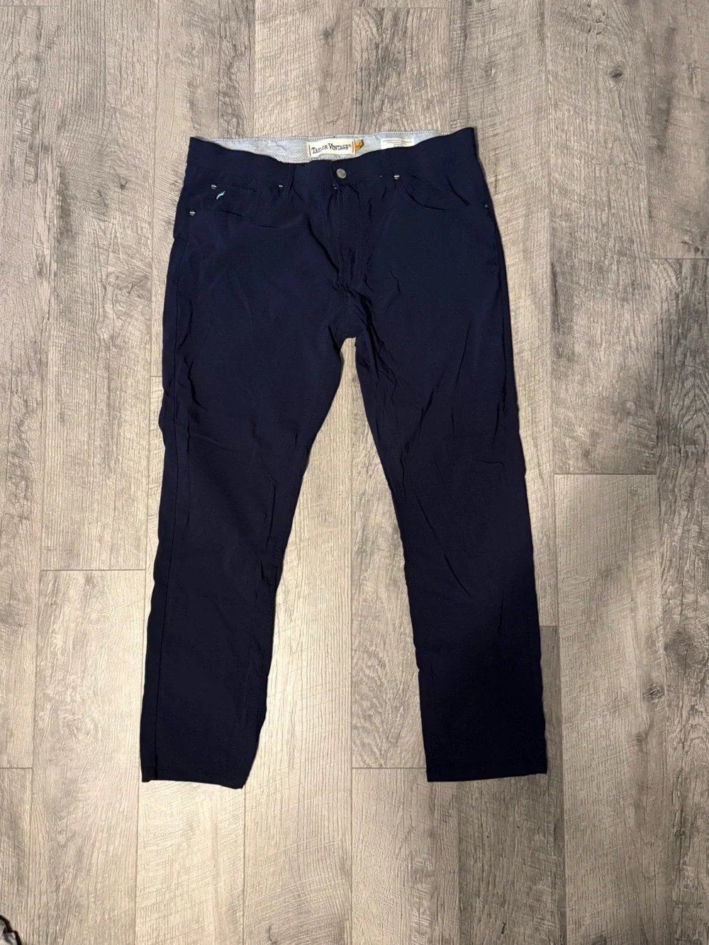 Tailor Vintage Dark Navy Chinos